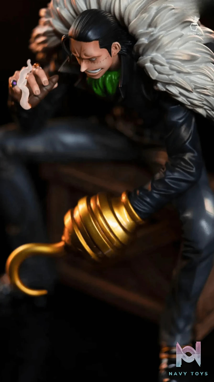 Brain-Hole Studio – One Piece Seated Crocodile