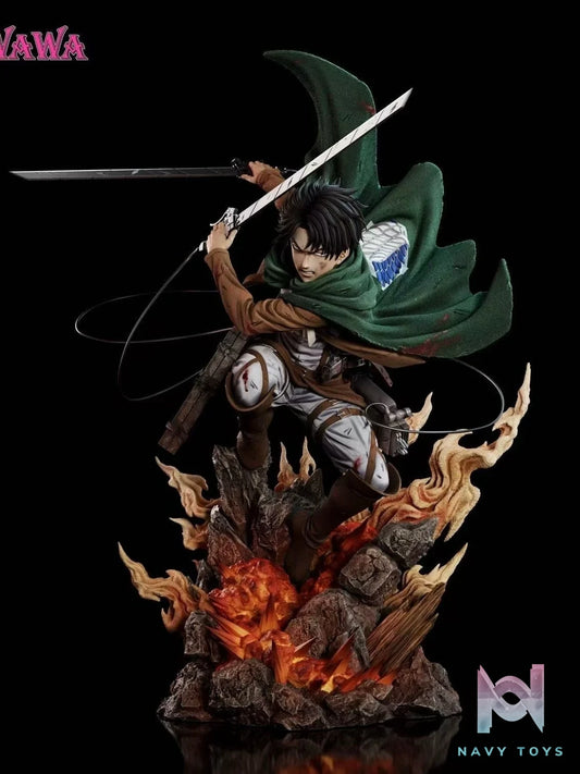 Levi Ackerman - Attack On Titan - WAWA Studio resin statue WAWA Studio anime figure
