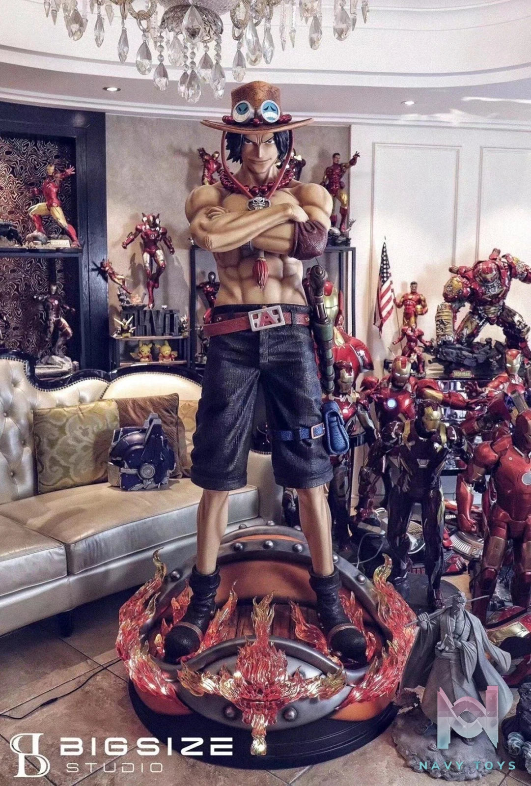 Ace Big Size Studio Recast resin statue Big Size Studio anime figure