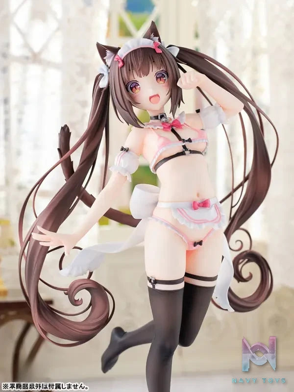 Orchid Seed – Nekopara Vanilla X Chocola Micro Bikini Maid 1/5.5 Complete Figure (Licensed)