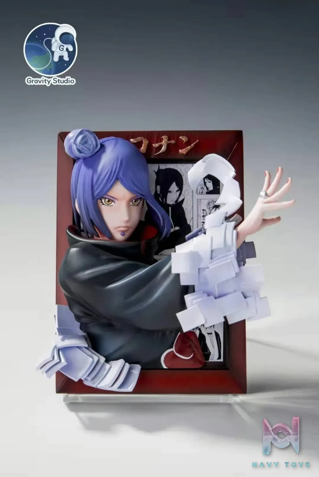 Gravity Studio – Naruto Akatsuki Pain and Konan 3D Photo Frame