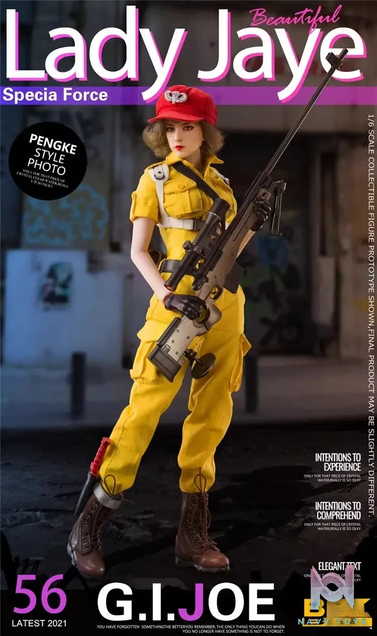BBK Studio – Original 1/6 BBK012 GIJOE Jay Female Soldier Action Figure