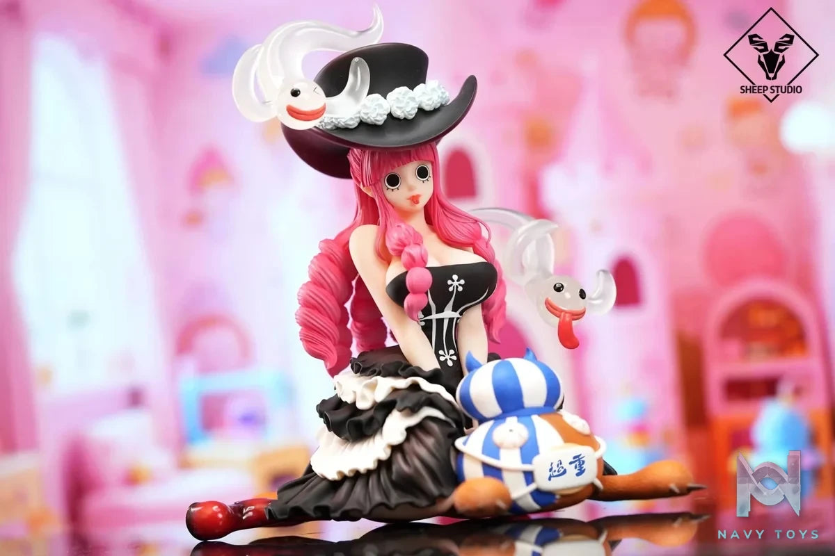 Sheep Studio - One Piece Ghost Princess Perona Sitting Model 3rd Edition resin statue Navy Toys anime figure