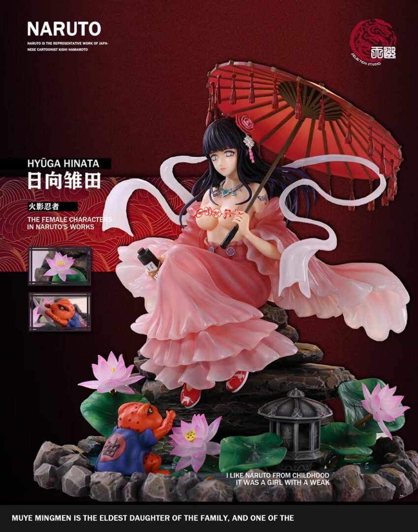 Selection Studio – Chinese Style Hinata Hyuga Statue (Liên Hệ ) resin statue Selection Studio anime figure