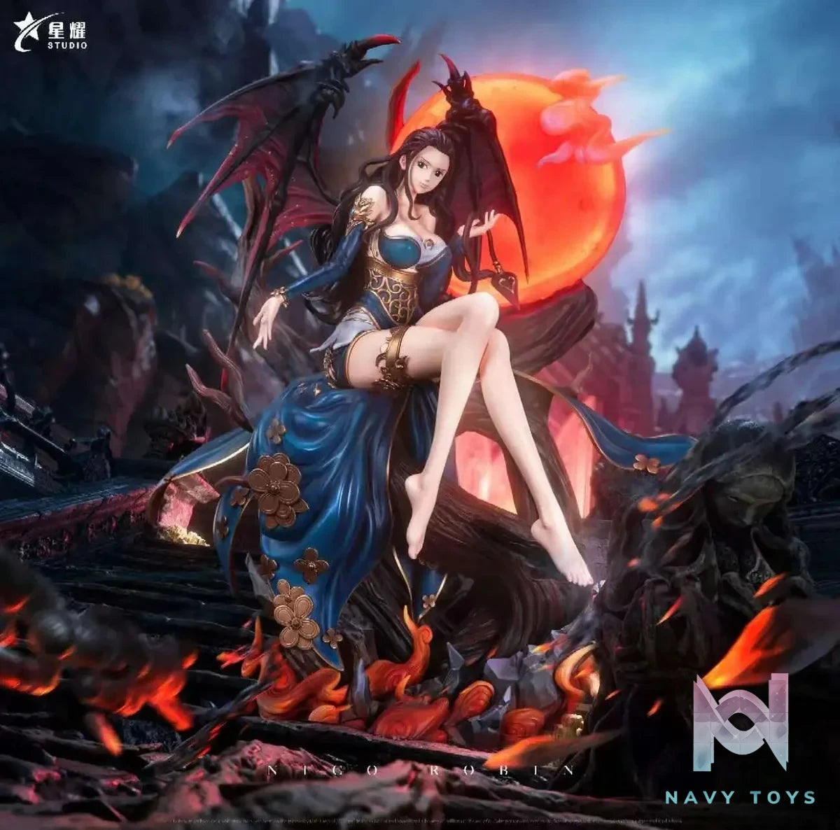 XY Studio - One Piece Devil Child Nico Robin resin statue Navy Toys anime figure