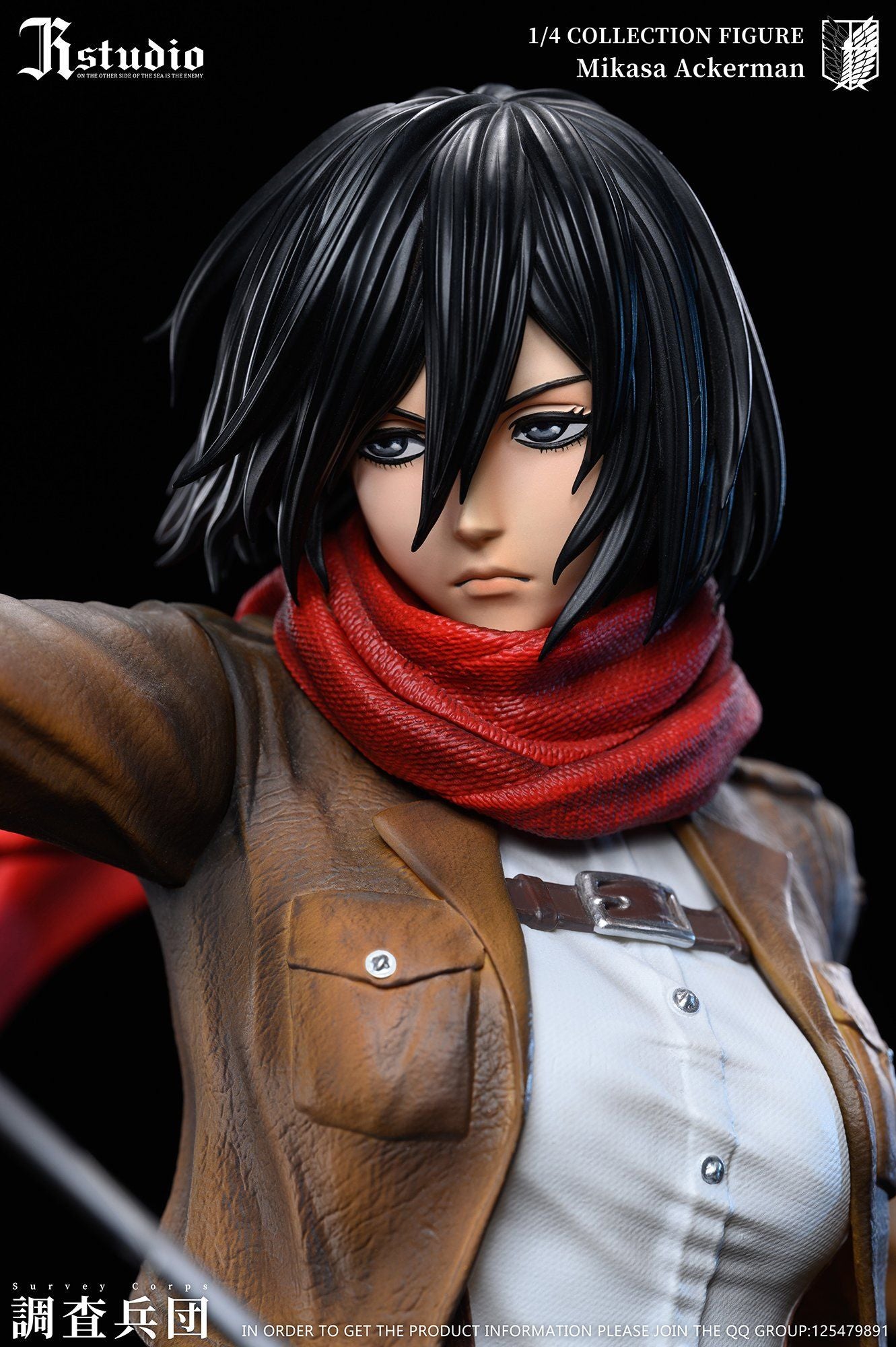 Mikasa Ackerman & Armin Arlert - Attack On Titan - JR Studio resin statue JR Studio anime figure