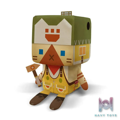 CAPCOM Studio – VOXENATION Plush Monster Hunter Wilds Alma & Gemma & Palico Felyne (Licensed)