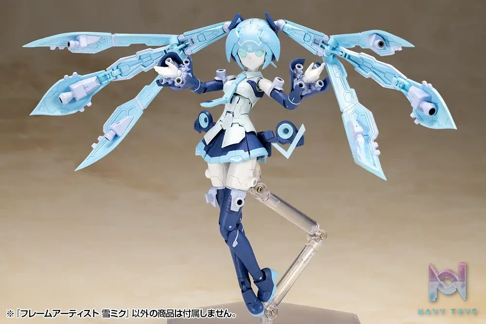 Kotobukiya – Frame Arms FRAME ARTIST SNOW MIKU 1/100 Plastic Model (Licensed)