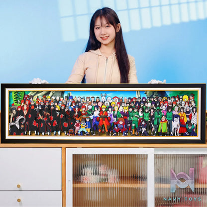 Yu Zhi Jiang Studio – Naruto Multiple Characters Series #10 3D Decorative Painting Naruto