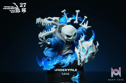 27abyss Studio – Sans Bust Undertale