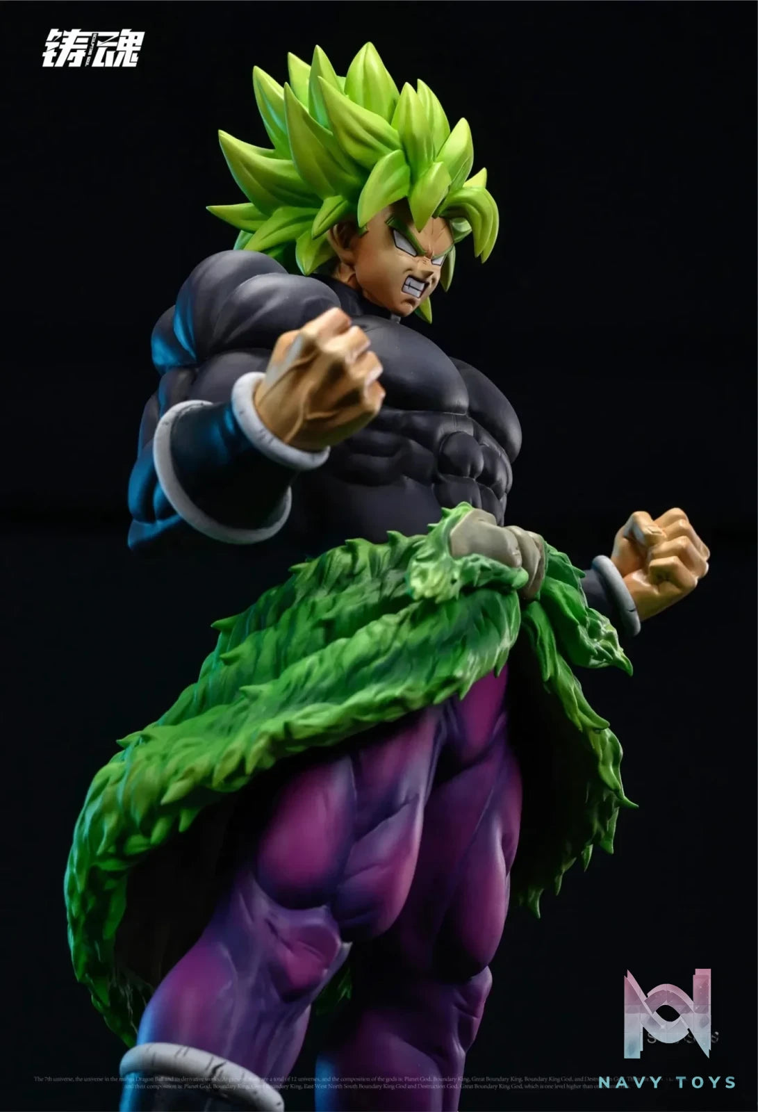 Sculpting Soul Studio - Super Warriors of Universe 7 (Goku, Vegeta, Gohan, Piccolo, Broly) resin statue Navy Toys anime figure