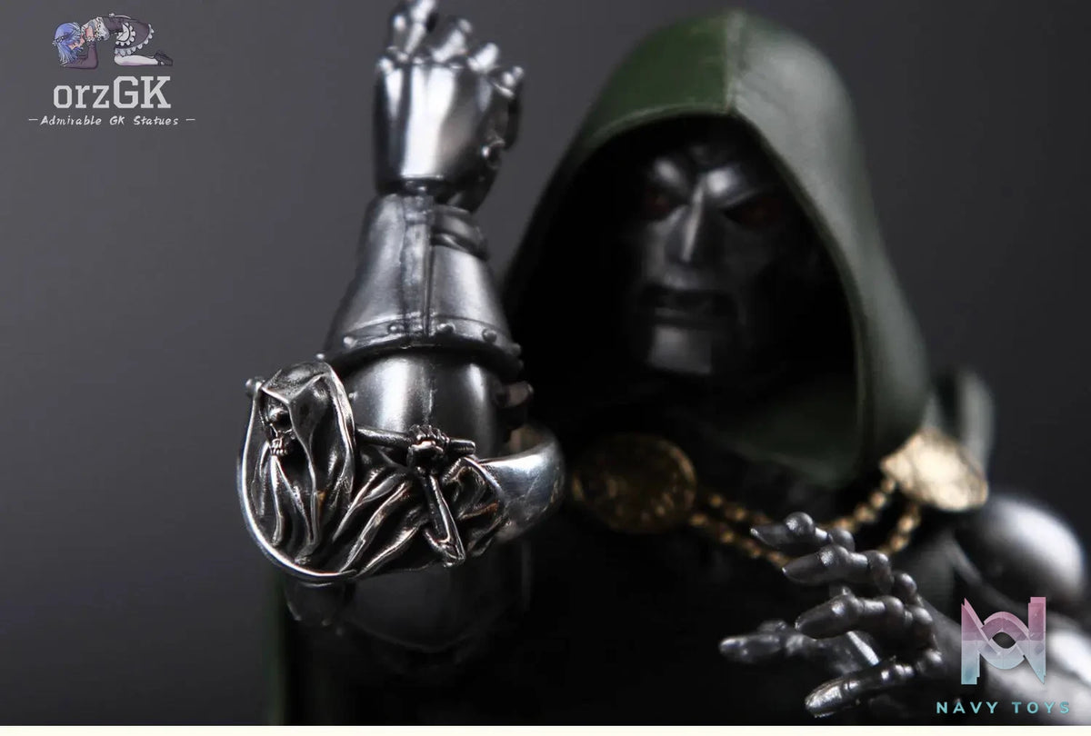 Raven Studio (silver jewelry) – Exclusive Dark Style Harvest Gothic Reaper Handmade Pinky Ring Original