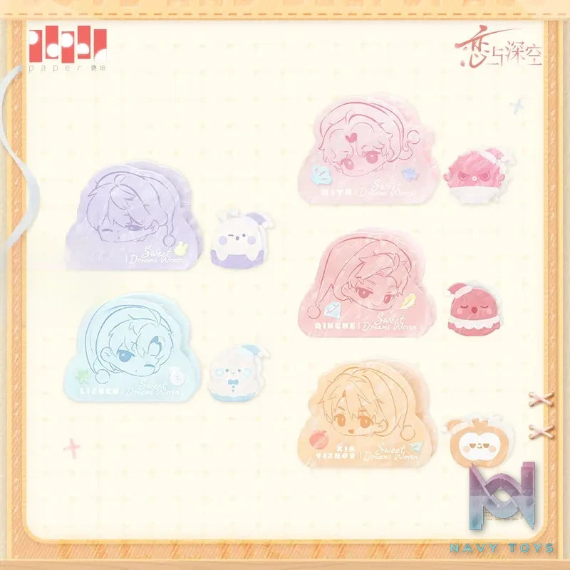 Papergames – Love and Deepspace Sweet Dreams Series Hair Claw Set (Licensed)