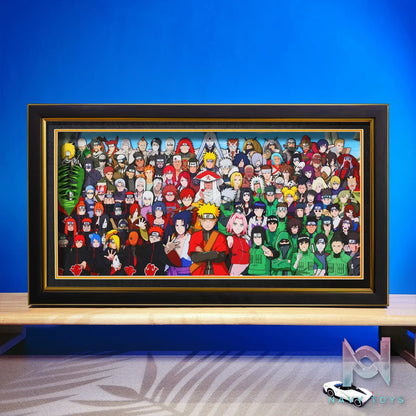 Yu Zhi Jiang Studio – Naruto Multiple Characters Series #1 3D Decorative Painting Naruto