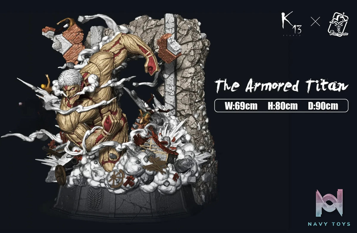 K13 Studio X Poker Monster Studio – Armored Titan Attack On Titan