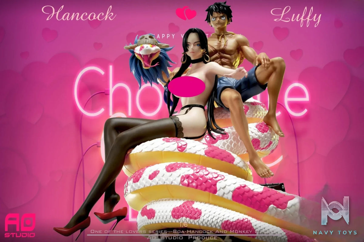 AO Studio – One Piece Character Pairing Series Luffy and Boa Hancock