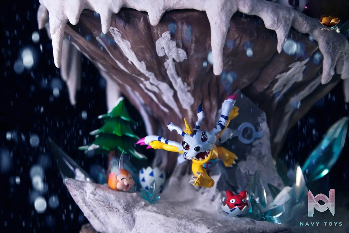 Mi Man Studio – Digimon Gabumon Evolution Series