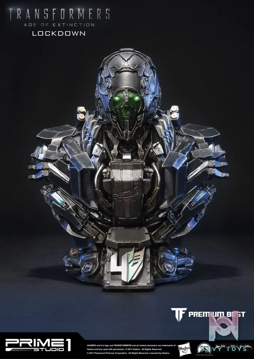 Prime 1 Studio – TF4 Lockdown Bust PBTFM-13 (Licensed)