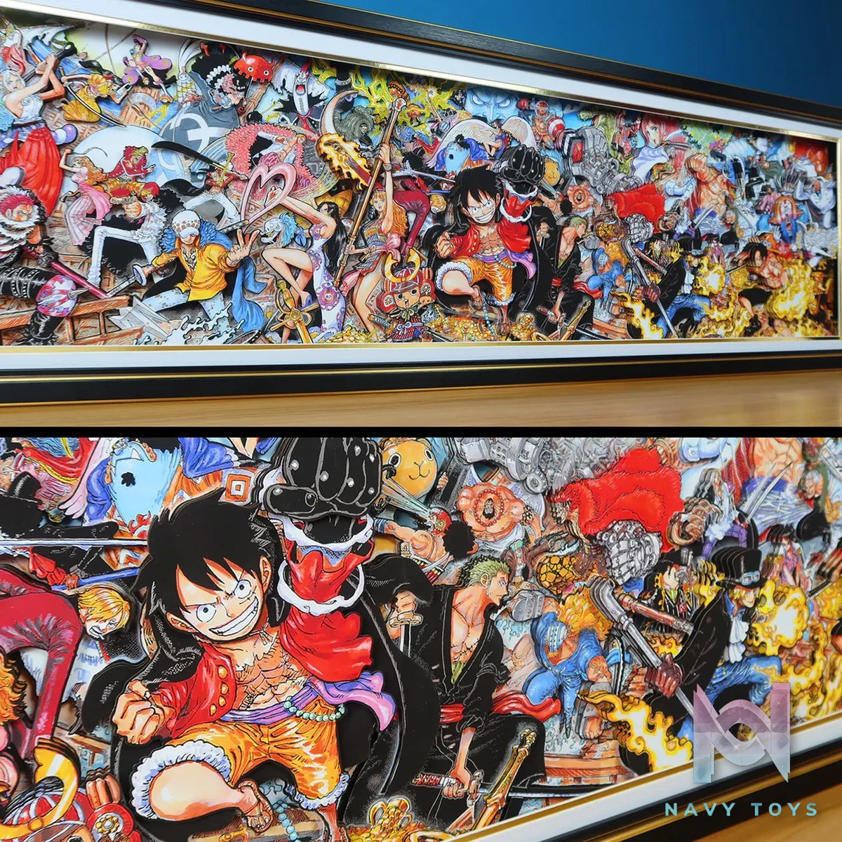 KALA HOME Studio – One Piece Multiple Characters #09 3D Decorative Painting One Piece