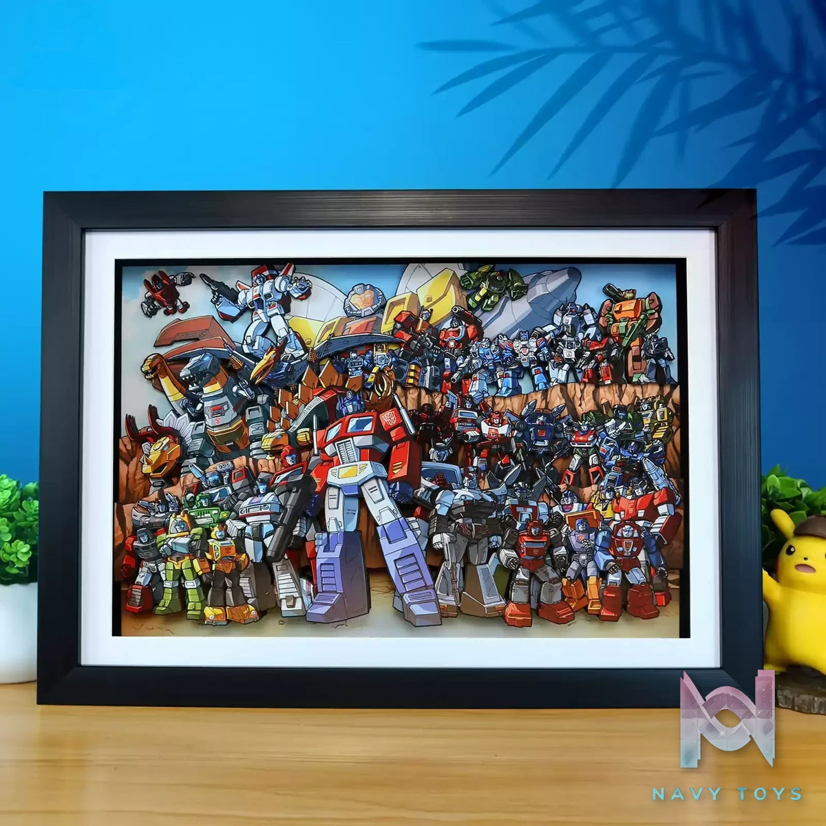 KALA HOME Studio – Transformers Multiple Characters #01 3D Decorative Painting Transformers