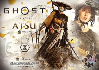 Prime 1 Studio – Real Elite Masterline Ghost of Yotei Atsu 1/4 Statue REMGHOY-01 REMGHOY-01DX REMGHOY-01DXS (Licensed)
