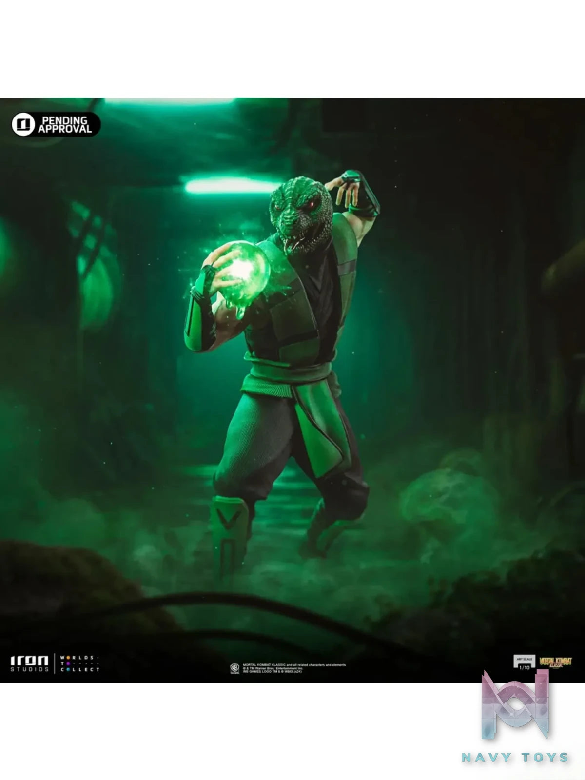 Iron Studio – Mortal Kombat Art Scale 1/10 Statue Reptile (Licensed)