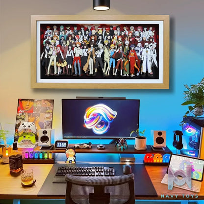 KALA HOME Studio – Bungo Stray Dogs Multiple Characters #03 3D Decorative Painting Bungo Stray Dogs