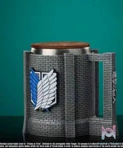 Psd Studio - Colossal Titan Wall Breach Ver. Water Bottle Attack on Titan resin statue Navy Toys anime figure