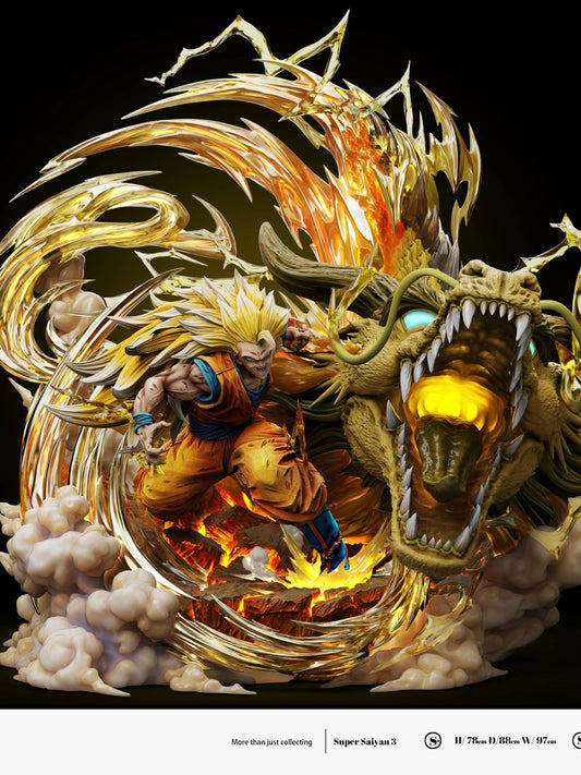 Goku SSJ3 - Dragon Ball - Last Sleep Studio resin statue Last Sleep Studio anime figure