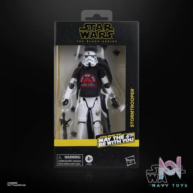 Hasbro Studio – 1/12 Star Wars The Black Series Stormtrooper (Star Wars Day Edition) Action Figure (Licensed)