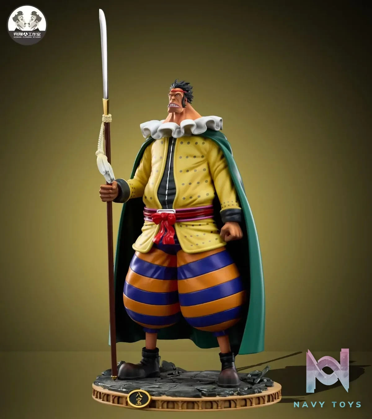 Clone Studio - One Piece Straw Hat Grand Fleet 2 Sai & Chinjao resin statue Navy Toys anime figure