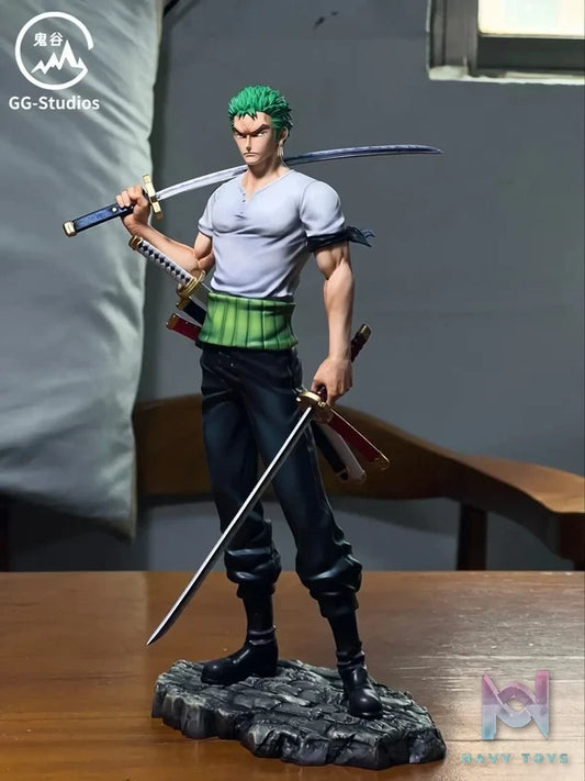 GG Studio - One Piece Two years ago Roronoa Zoro resin statue Navy Toys anime figure