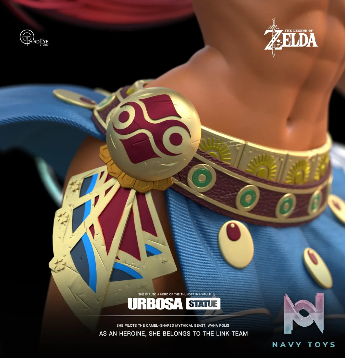 Third Eye Studio – Urbosa Four Champion #4 The Legend of Zelda