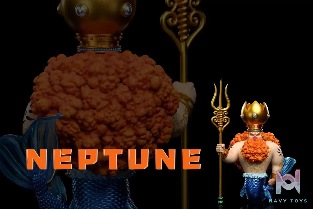A+ Studio - One Piece Fish - Man Island2 King Neptune resin statue Navy Toys anime figure