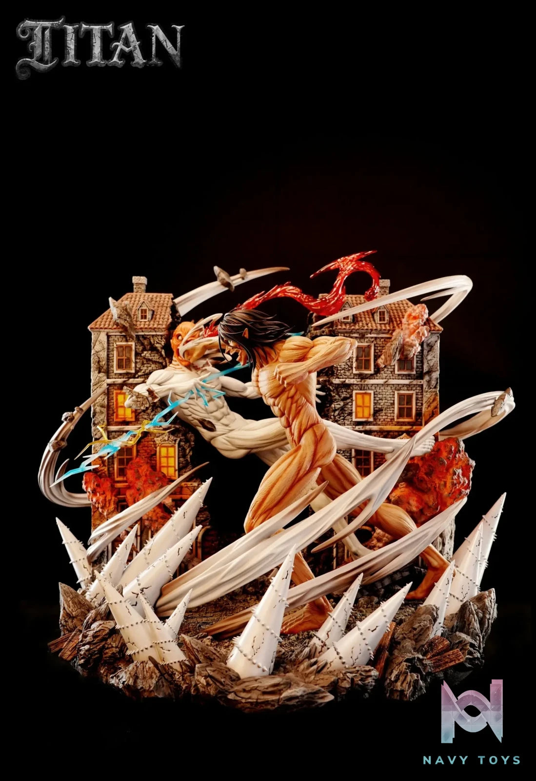 TITAN Studio – The Great Titan 01 War Hammer Titan VS. Attack Titan Attack on Titan