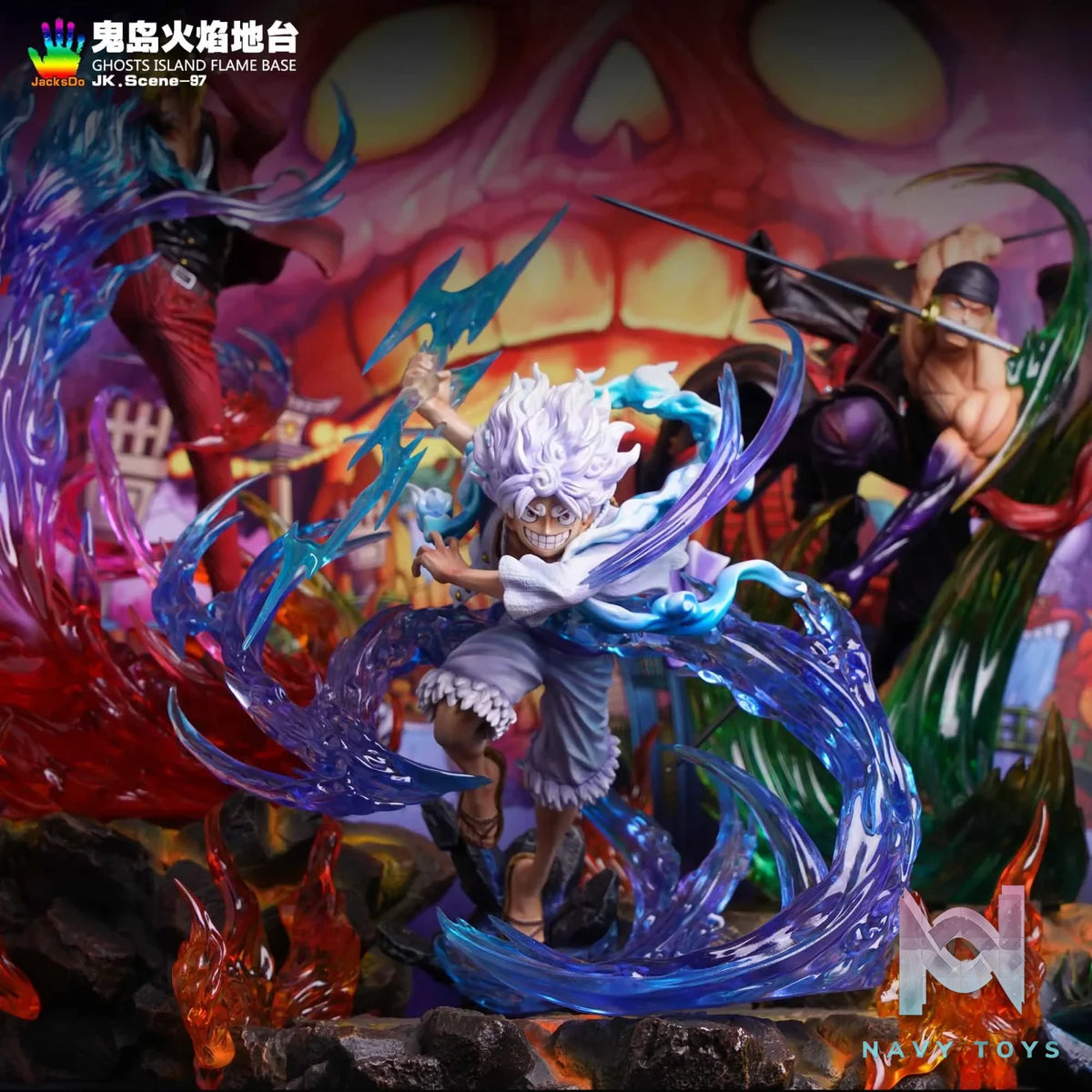 JacksDo Studio – One Piece Onigashima Flame Platform(no character)
