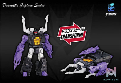TAKARA TOMY – Transformers Dramatic Capture Series Decepticons part 2 DCS-06 (Licensed)