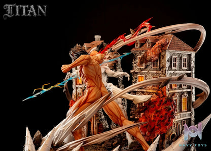 TITAN Studio – The Great Titan 01 War Hammer Titan VS. Attack Titan Attack on Titan
