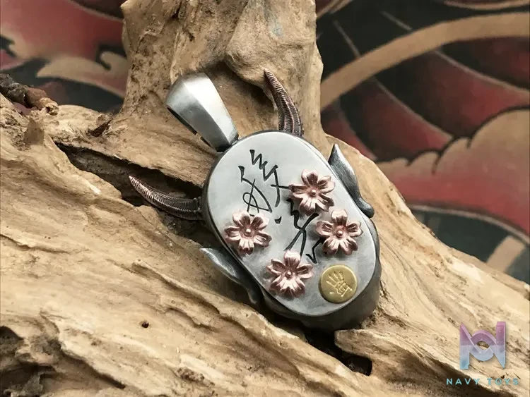 Shou Jiang Studio – Custom Original Design Hannya Demon Men’s Pendant