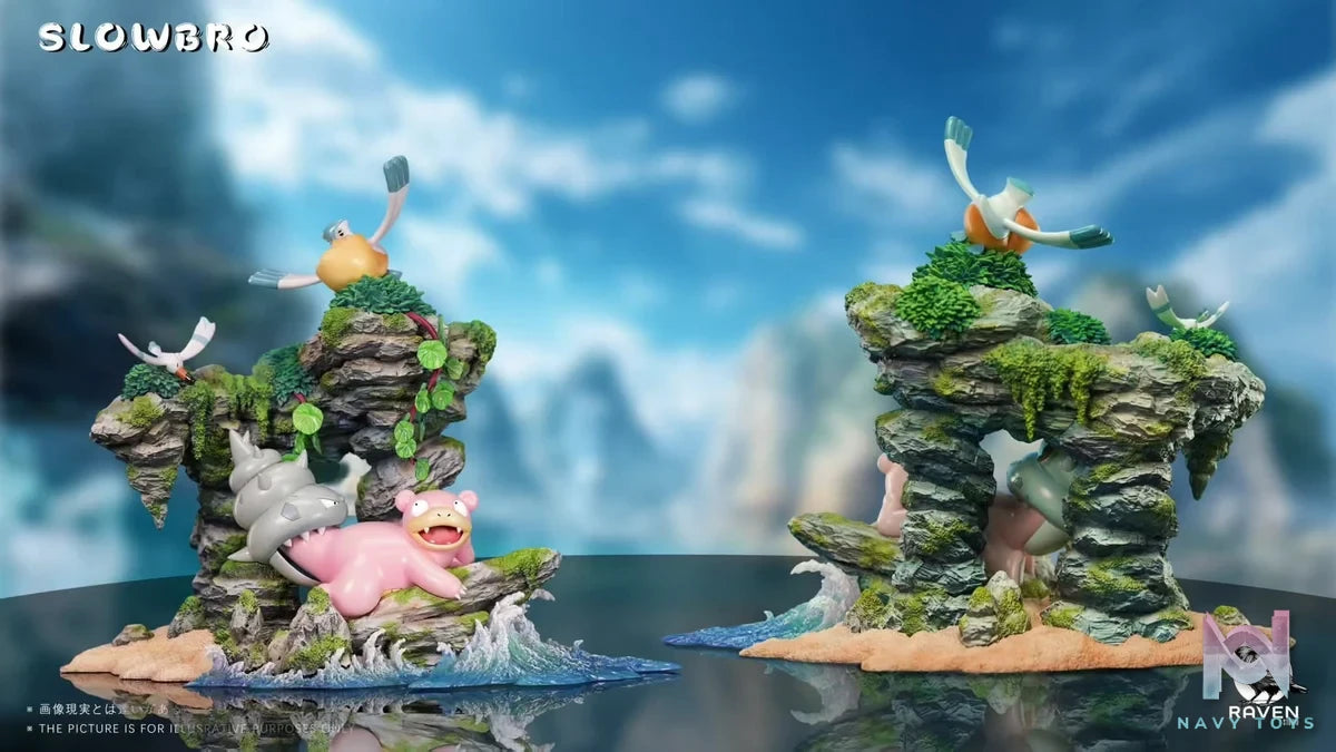 Slowpoke 2.0 - Pokémon resin statue RAVEN Studio anime figure