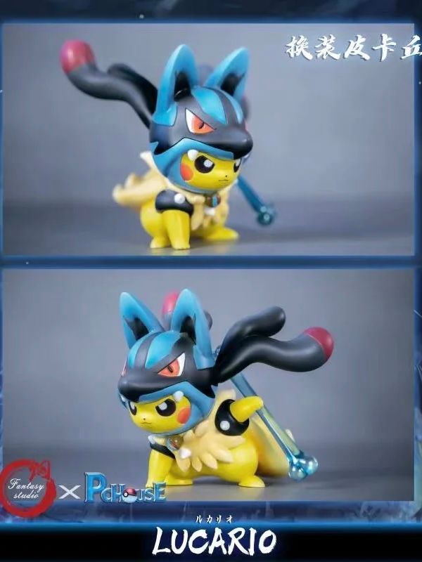 Pikachu Cosplay Lucario - Pokemon - Fantasy Studio x PC House resin statue Fantasy Studio x PC House Studio anime figure