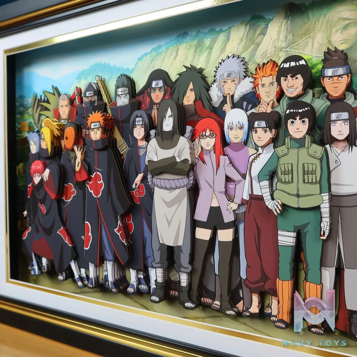KALA HOME Studio – Naruto Multiple Characters #09 3D Decorative Painting Naruto