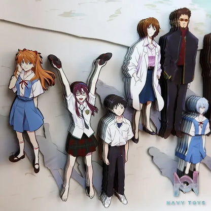 KALA HOME Studio – Neon Genesis Evangelion Multiple Characters #03 3D Decorative Painting Neon Genesis Evangelion