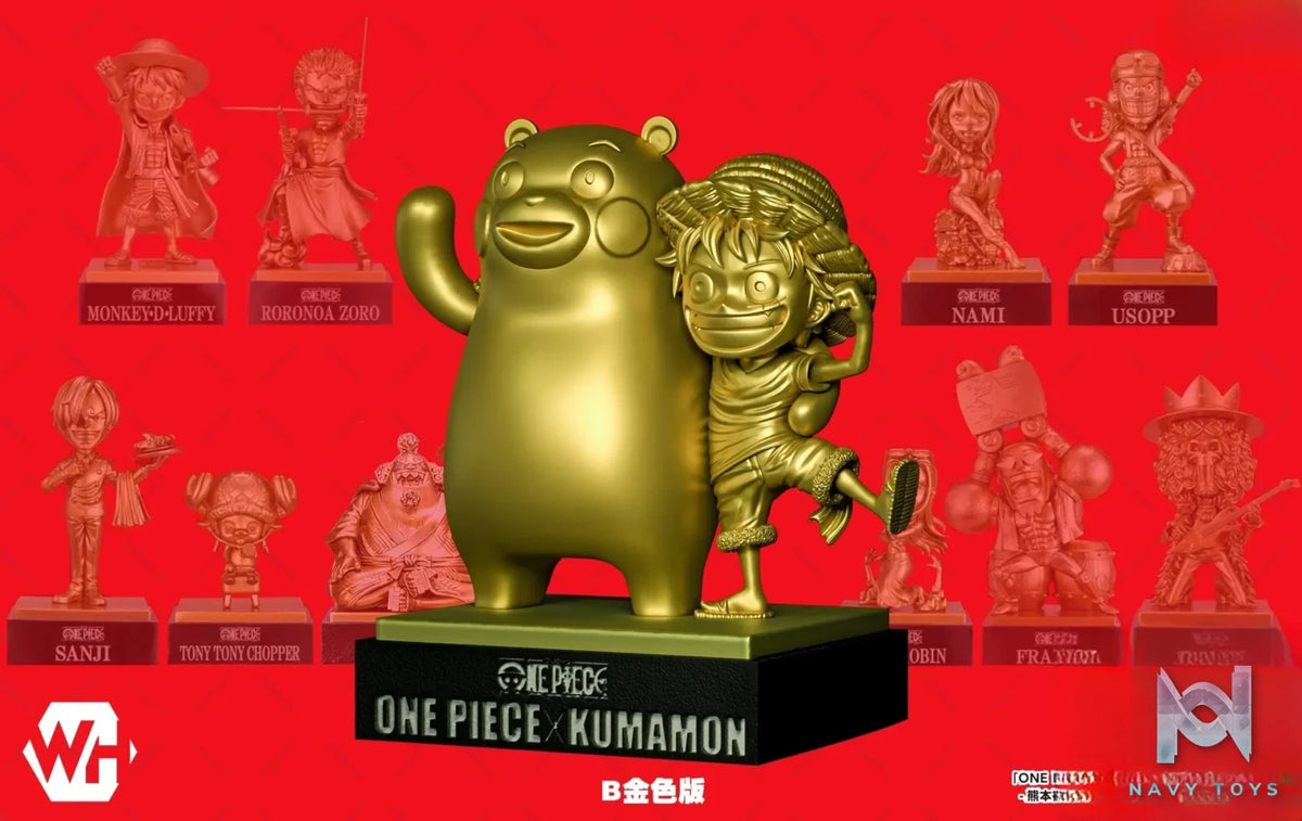 WH Studio – Kumamon and Luffy