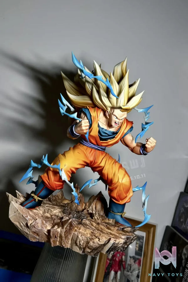 AW Studio – Powering Up Super Saiyan 3 Dragon Ball