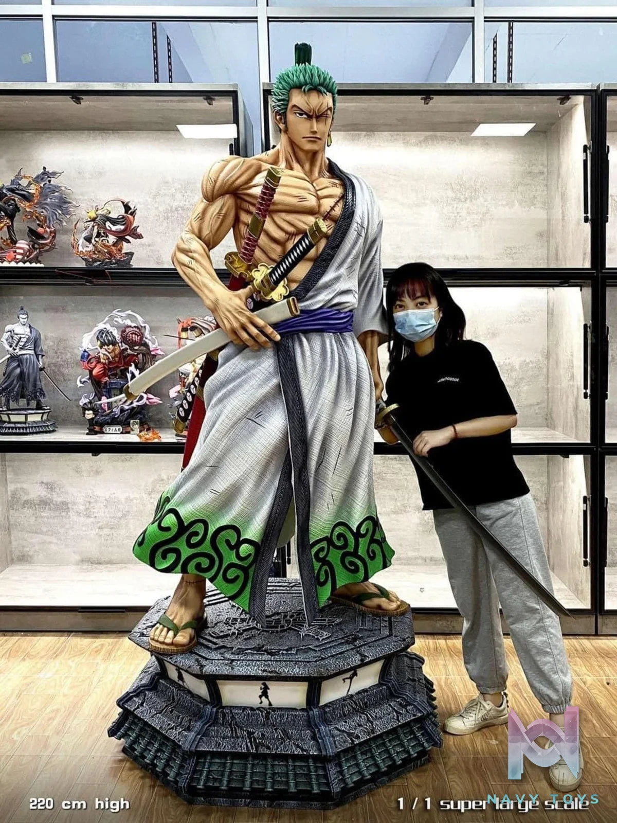 Zoro 1/1 Super Bomb Studio resin statue super bomb studio anime figure