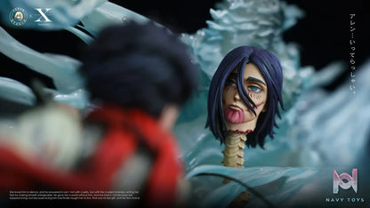 EXECUTION Studio x Cedar Studio – Mikasa vs. Eren: The Final Goodbye Attack on Titan