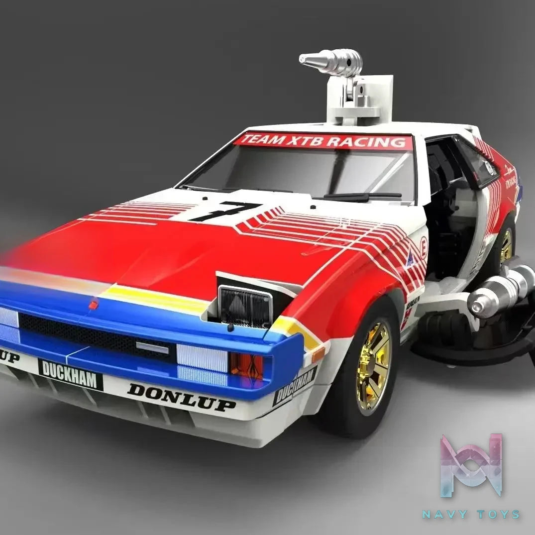 X-Transbots Studio – Yaguchi Omnibot Downshift MX-24R Racer Type Limited Version x MX-24D Diamond Limited Version Transformers