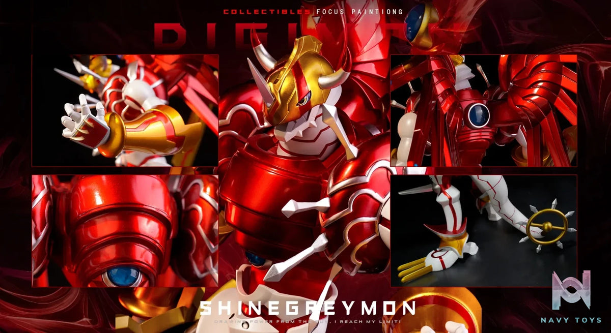 Alpha Studio – Digimon Shine Greymon