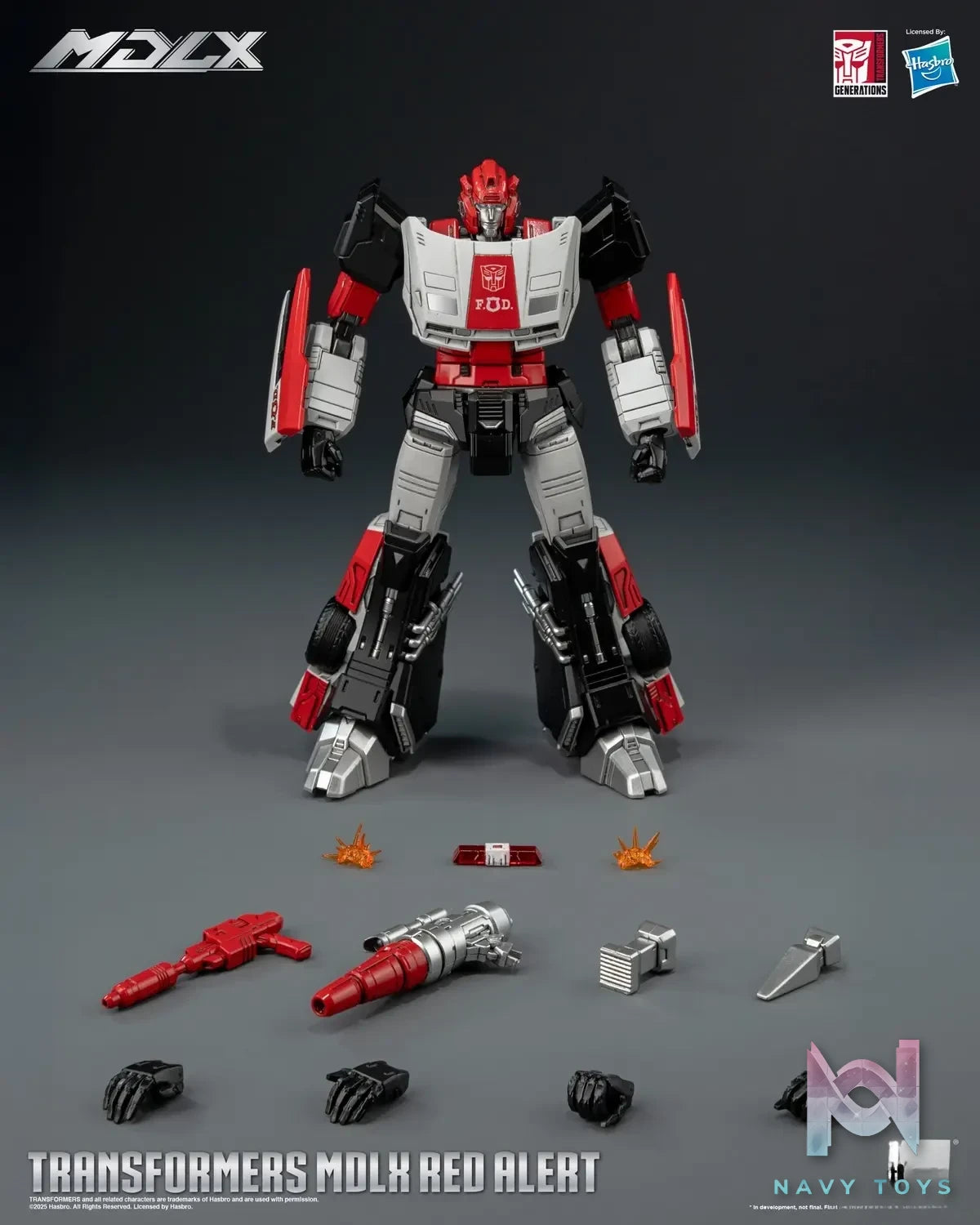 Threezero – Transformers MDLX Red Alert 3Z08330W0 (Licensed)
